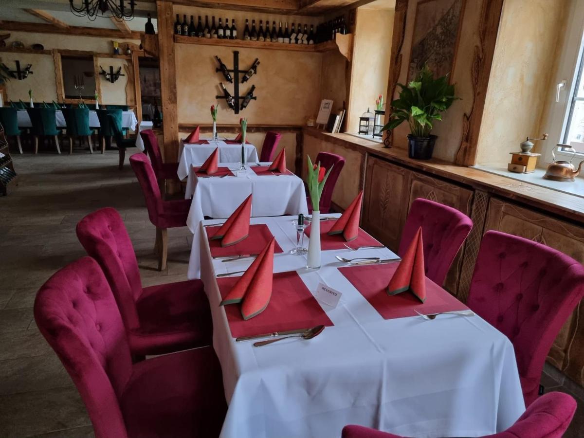 Hotel Und Pension Al Dente Nunchritz Exteriér fotografie